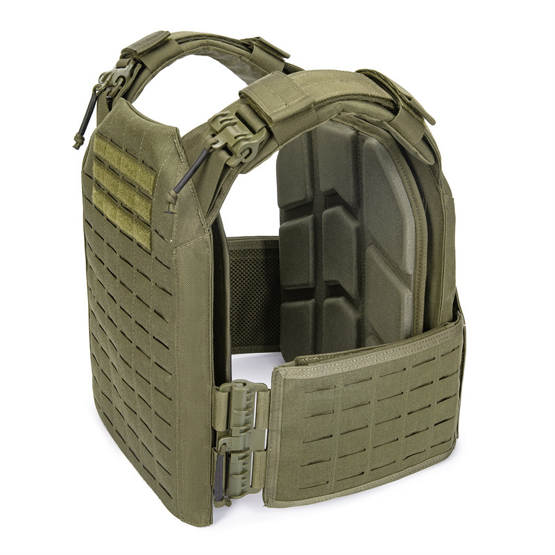 SABADO Plate Carrier Poduszka Oddychająca Czarna Kamizelka Taktyczna Air Mesh Padfor 