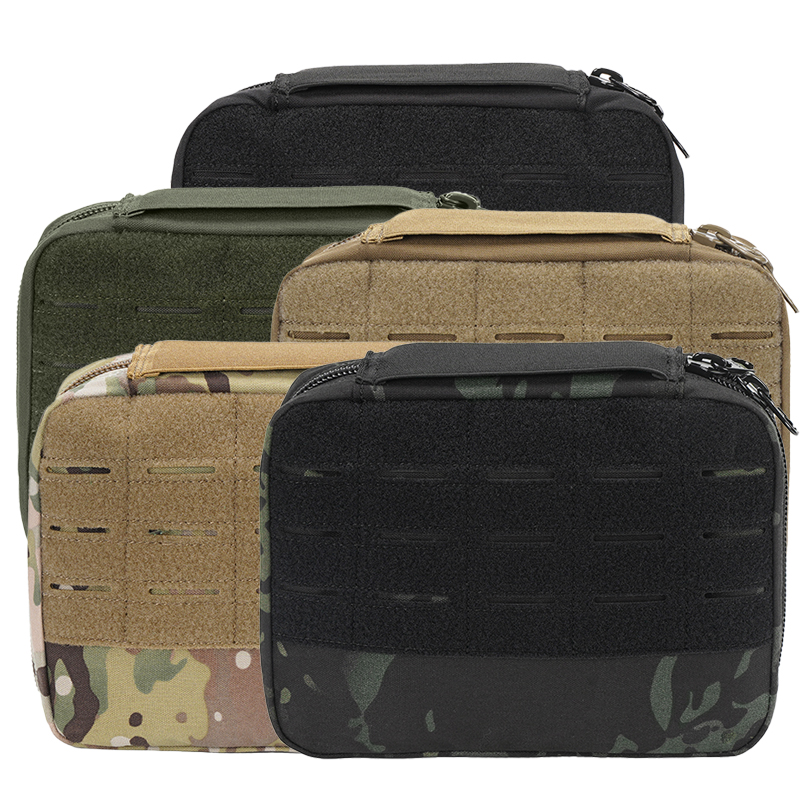 Sabado 1000D nylonowa taktyczna torba pistoletowa laserowa Molle Dual Warownictwo wojskowe