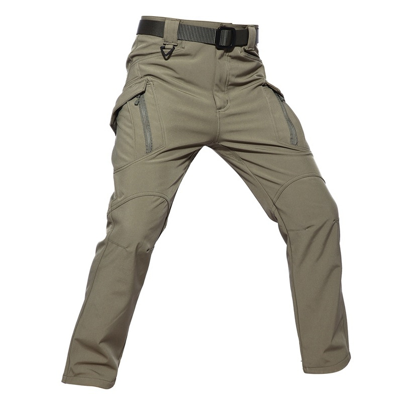 SABADO Tactical Fleece Pants Męskie wojskowe spodnie typu softshell Cargo