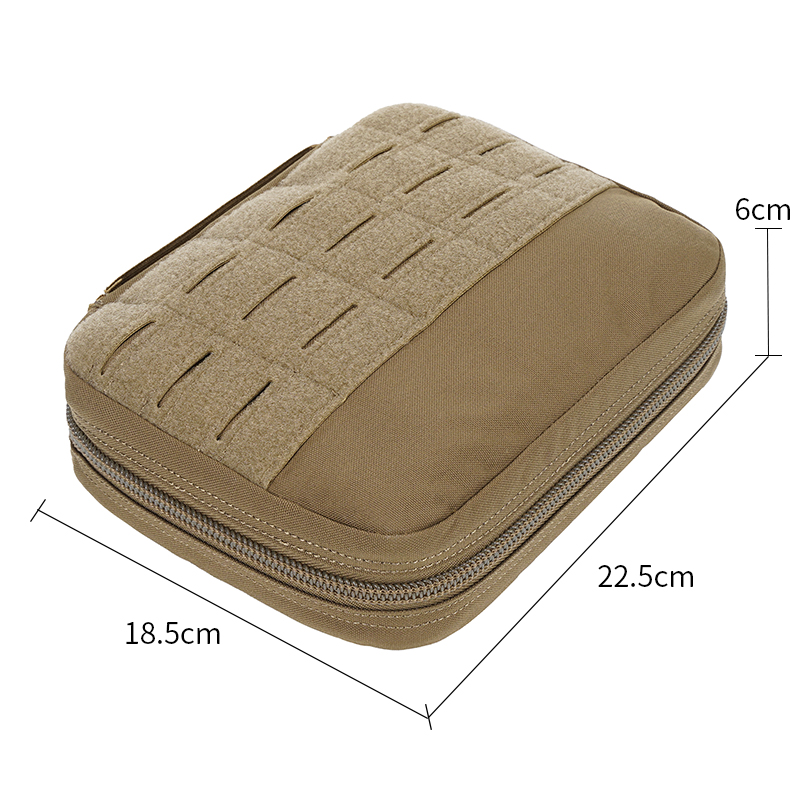Sabado 1000D nylonowa taktyczna torba pistoletowa laserowa Molle Dual Warownictwo wojskowe