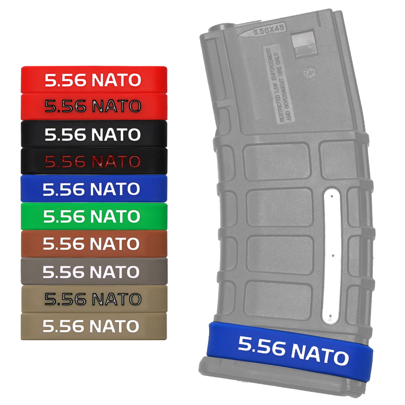 SABADO 5.56 Taśmy do oznaczania magazynków NATO 5.56 Identyfikacja kalibru magazynków